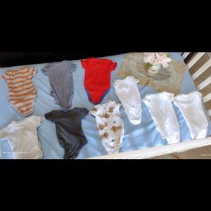 Newborn Baby boy clothes bundle 9